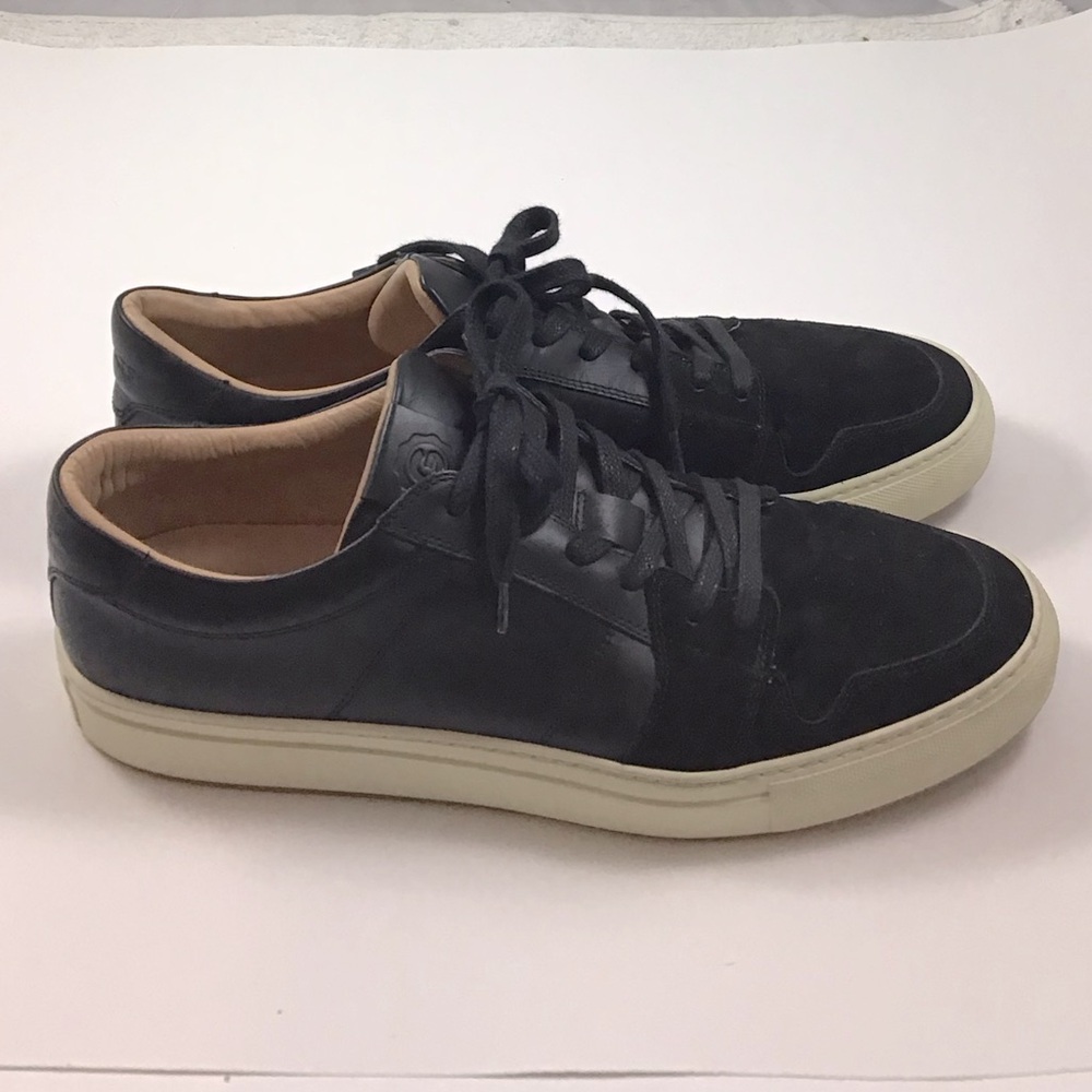 Greats Brooklyn The Court Suede and Leather Sneakers Size 12